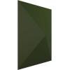 imageEkena Millwork WP12X12SKWH 11 78quotW x 11 78quotH Sellek EnduraWall Decorative 3D Wall Panel Covers 098 Sq FtSatin Canyon Green
