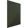 imageEkena Millwork WP12X12SKWH 11 78quotW x 11 78quotH Sellek EnduraWall Decorative 3D Wall Panel Covers 098 Sq FtSatin Hunt Club Green