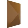 imageEkena Millwork WP12X12SKWH 11 78quotW x 11 78quotH Sellek EnduraWall Decorative 3D Wall Panel Covers 098 Sq FtVintage Gold