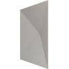 imageEkena Millwork WP12X12SKWH 11 78quotW x 11 78quotH Sellek EnduraWall Decorative 3D Wall Panel Covers 098 Sq FtWeathered Steel