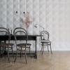 imageEkena Millwork WP12X12SKWHCASE50 11 78quotW x 11 78quotH Sellek EnduraWall Decorative 3D Wall Panel Covers 4896 Sq Ft 50PK