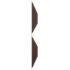 imageEkena Millwork WP12X12SWWH 11 78quotW x 11 78quotH Swindon EnduraWall Decorative 3D Wall Panel Covers 098 Sq FtAged Metallic Rust