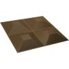 imageEkena Millwork WP12X12SWWH 11 78quotW x 11 78quotH Swindon EnduraWall Decorative 3D Wall Panel Covers 098 Sq FtChampagne Bronze
