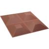 imageEkena Millwork WP12X12SWWH 11 78quotW x 11 78quotH Swindon EnduraWall Decorative 3D Wall Panel Covers 098 Sq FtChampagne Pink