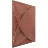 imageEkena Millwork WP12X12SWWH 11 78quotW x 11 78quotH Swindon EnduraWall Decorative 3D Wall Panel Covers 098 Sq FtChampagne Pink