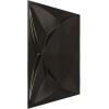 imageEkena Millwork WP12X12SWWH 11 78quotW x 11 78quotH Swindon EnduraWall Decorative 3D Wall Panel Covers 098 Sq FtCharcoal