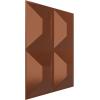 imageEkena Millwork WP12X12SWWH 11 78quotW x 11 78quotH Swindon EnduraWall Decorative 3D Wall Panel Covers 098 Sq FtCopper