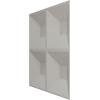 imageEkena Millwork WP12X12SWWH 11 78quotW x 11 78quotH Swindon EnduraWall Decorative 3D Wall Panel Covers 098 Sq FtCopper