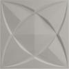 imageEkena Millwork WP12X12SWWH 11 78quotW x 11 78quotH Swindon EnduraWall Decorative 3D Wall Panel Covers 098 Sq FtGalaxy
