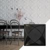 imageEkena Millwork WP12X12SWWH 11 78quotW x 11 78quotH Swindon EnduraWall Decorative 3D Wall Panel Covers 098 Sq FtGalaxy