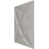 imageEkena Millwork WP12X12SWWH 11 78quotW x 11 78quotH Swindon EnduraWall Decorative 3D Wall Panel Covers 098 Sq FtGalaxy