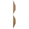 imageEkena Millwork WP12X12SWWH 11 78quotW x 11 78quotH Swindon EnduraWall Decorative 3D Wall Panel Covers 098 Sq FtGold