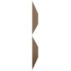 imageEkena Millwork WP12X12SWWH 11 78quotW x 11 78quotH Swindon EnduraWall Decorative 3D Wall Panel Covers 098 Sq FtGold Rush