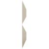 imageEkena Millwork WP12X12SWWH 11 78quotW x 11 78quotH Swindon EnduraWall Decorative 3D Wall Panel Covers 098 Sq FtMetalic Pearl Mist