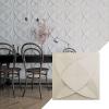 imageEkena Millwork WP12X12SWWH 11 78quotW x 11 78quotH Swindon EnduraWall Decorative 3D Wall Panel Covers 098 Sq FtMetalic Pearl Mist