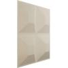 imageEkena Millwork WP12X12SWWH 11 78quotW x 11 78quotH Swindon EnduraWall Decorative 3D Wall Panel Covers 098 Sq FtMetalic Pearl Mist
