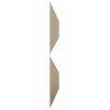 imageEkena Millwork WP12X12SWWH 11 78quotW x 11 78quotH Swindon EnduraWall Decorative 3D Wall Panel Covers 098 Sq FtMetallic Champagne Mist