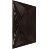imageEkena Millwork WP12X12SWWH 11 78quotW x 11 78quotH Swindon EnduraWall Decorative 3D Wall Panel Covers 098 Sq FtMetallic Rust Mist