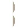 imageEkena Millwork WP12X12SWWH 11 78quotW x 11 78quotH Swindon EnduraWall Decorative 3D Wall Panel Covers 098 Sq FtSatin Blossom White