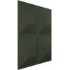 imageEkena Millwork WP12X12SWWH 11 78quotW x 11 78quotH Swindon EnduraWall Decorative 3D Wall Panel Covers 098 Sq FtSatin Hunt Club Green