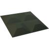 imageEkena Millwork WP12X12SWWH 11 78quotW x 11 78quotH Swindon EnduraWall Decorative 3D Wall Panel Covers 098 Sq FtSatin Hunt Club Green