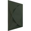 imageEkena Millwork WP12X12SWWH 11 78quotW x 11 78quotH Swindon EnduraWall Decorative 3D Wall Panel Covers 098 Sq FtSatin Hunt Club Green