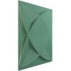 imageEkena Millwork WP12X12SWWH 11 78quotW x 11 78quotH Swindon EnduraWall Decorative 3D Wall Panel Covers 098 Sq FtSea Mist