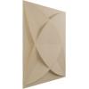 imageEkena Millwork WP12X12SWWH 11 78quotW x 11 78quotH Swindon EnduraWall Decorative 3D Wall Panel Covers 098 Sq FtSmokey Beige