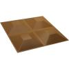 imageEkena Millwork WP12X12SWWH 11 78quotW x 11 78quotH Swindon EnduraWall Decorative 3D Wall Panel Covers 098 Sq FtVintage Gold