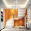 imageEkena Millwork WP12X12SWWH 11 78quotW x 11 78quotH Swindon EnduraWall Decorative 3D Wall Panel Covers 098 Sq FtWhite