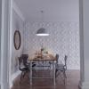 imageEkena Millwork WP12X12SWWH 11 78quotW x 11 78quotH Swindon EnduraWall Decorative 3D Wall Panel Covers 098 Sq FtWhite