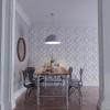 imageEkena Millwork WP12X12SWWH 11 78quotW x 11 78quotH Swindon EnduraWall Decorative 3D Wall Panel Covers 098 Sq FtWhite