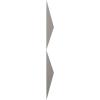 imageEkena Millwork WP12X12TIWH 11 78quotW x 11 78quotH Tirana EnduraWall Decorative 3D Wall Panel Covers 098 Sq Ft WhiteAluminum