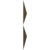 imageEkena Millwork WP12X12TIWH 11 78quotW x 11 78quotH Tirana EnduraWall Decorative 3D Wall Panel Covers 098 Sq Ft WhiteChampagne Bronze