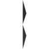 imageEkena Millwork WP12X12TIWH 11 78quotW x 11 78quotH Tirana EnduraWall Decorative 3D Wall Panel Covers 098 Sq Ft WhiteCharcoal