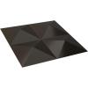 imageEkena Millwork WP12X12TIWH 11 78quotW x 11 78quotH Tirana EnduraWall Decorative 3D Wall Panel Covers 098 Sq Ft WhiteCharcoal