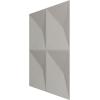 imageEkena Millwork WP12X12TIWH 11 78quotW x 11 78quotH Tirana EnduraWall Decorative 3D Wall Panel Covers 098 Sq Ft WhiteCopper