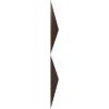 imageEkena Millwork WP12X12TIWH 11 78quotW x 11 78quotH Tirana EnduraWall Decorative 3D Wall Panel Covers 098 Sq Ft WhiteDark Copper