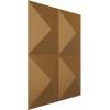imageEkena Millwork WP12X12TIWH 11 78quotW x 11 78quotH Tirana EnduraWall Decorative 3D Wall Panel Covers 098 Sq Ft WhiteGold