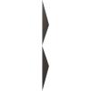imageEkena Millwork WP12X12TIWH 11 78quotW x 11 78quotH Tirana EnduraWall Decorative 3D Wall Panel Covers 098 Sq Ft WhiteMetallic Dark Bronze