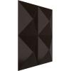 imageEkena Millwork WP12X12TIWH 11 78quotW x 11 78quotH Tirana EnduraWall Decorative 3D Wall Panel Covers 098 Sq Ft WhiteMetallic Rust Mist