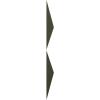 imageEkena Millwork WP12X12TIWH 11 78quotW x 11 78quotH Tirana EnduraWall Decorative 3D Wall Panel Covers 098 Sq Ft WhiteSatin Canyon Green