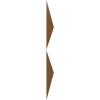 imageEkena Millwork WP12X12TIWH 11 78quotW x 11 78quotH Tirana EnduraWall Decorative 3D Wall Panel Covers 098 Sq Ft WhiteVintage Gold