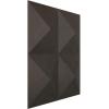 imageEkena Millwork WP12X12TIWH 11 78quotW x 11 78quotH Tirana EnduraWall Decorative 3D Wall Panel Covers 098 Sq Ft WhiteWeathered Steel