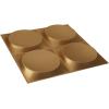 imageEkena Millwork WP20X20ADWH 19 58quotW x 19 58quotH Adonis EnduraWall Decorative 3D Wall Panel Covers 267 Sq FtBright Coat Gold
