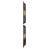 imageEkena Millwork WP20X20ADWH 19 58quotW x 19 58quotH Adonis EnduraWall Decorative 3D Wall Panel Covers 267 Sq FtMetallic Dark Bronze