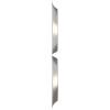 imageEkena Millwork WP20X20ADWH 19 58quotW x 19 58quotH Adonis EnduraWall Decorative 3D Wall Panel Covers 267 Sq FtMetallic Dark Steel