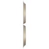imageEkena Millwork WP20X20ADWH 19 58quotW x 19 58quotH Adonis EnduraWall Decorative 3D Wall Panel Covers 267 Sq FtMetallic Silver Metallic