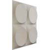imageEkena Millwork WP20X20ADWH 19 58quotW x 19 58quotH Adonis EnduraWall Decorative 3D Wall Panel Covers 267 Sq FtUltraCover Satin Blossom White