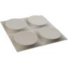 imageEkena Millwork WP20X20ADWH 19 58quotW x 19 58quotH Adonis EnduraWall Decorative 3D Wall Panel Covers 267 Sq FtUltraCover Satin Blossom White